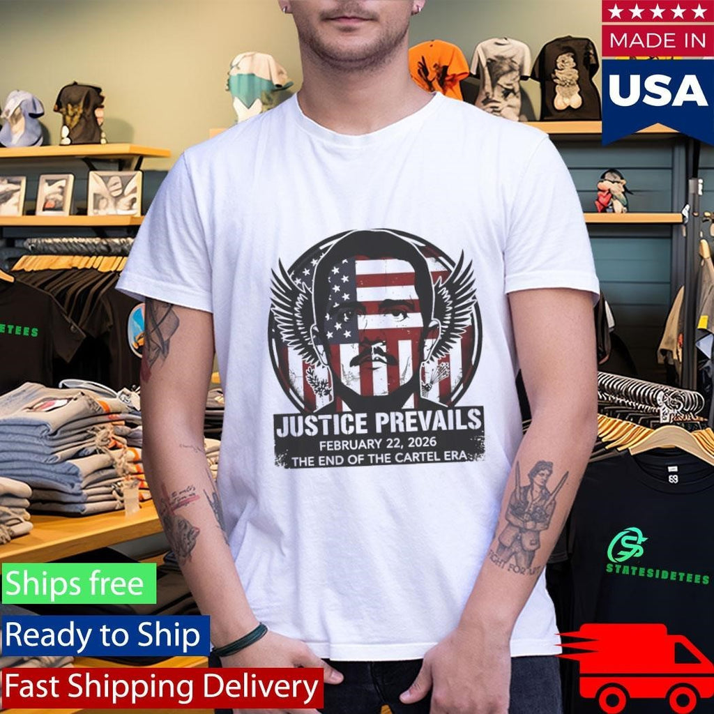 Justice Prevails El Mencho Shirt Unisex , , , Long Sleeve Tee