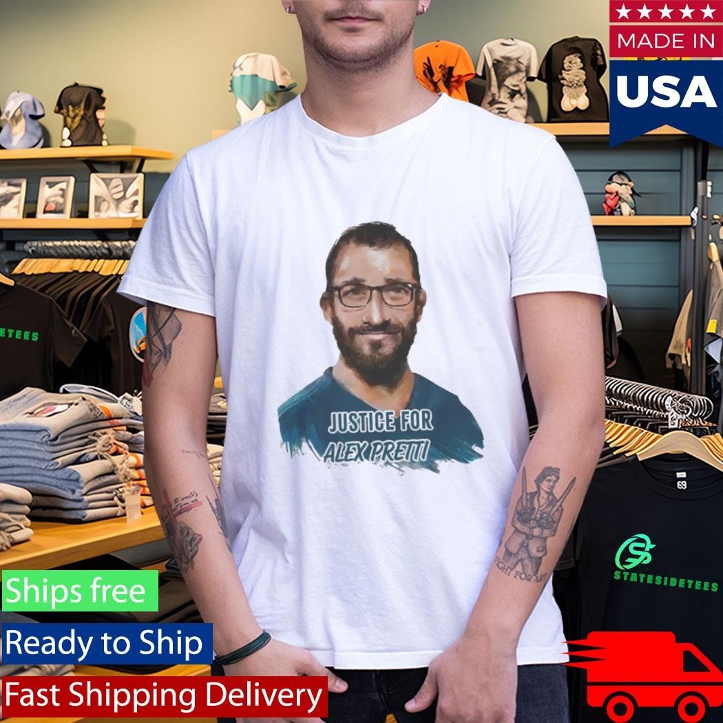 Justice for Alex Pretti Shirt Unisex , , , Long Sleeve Tee