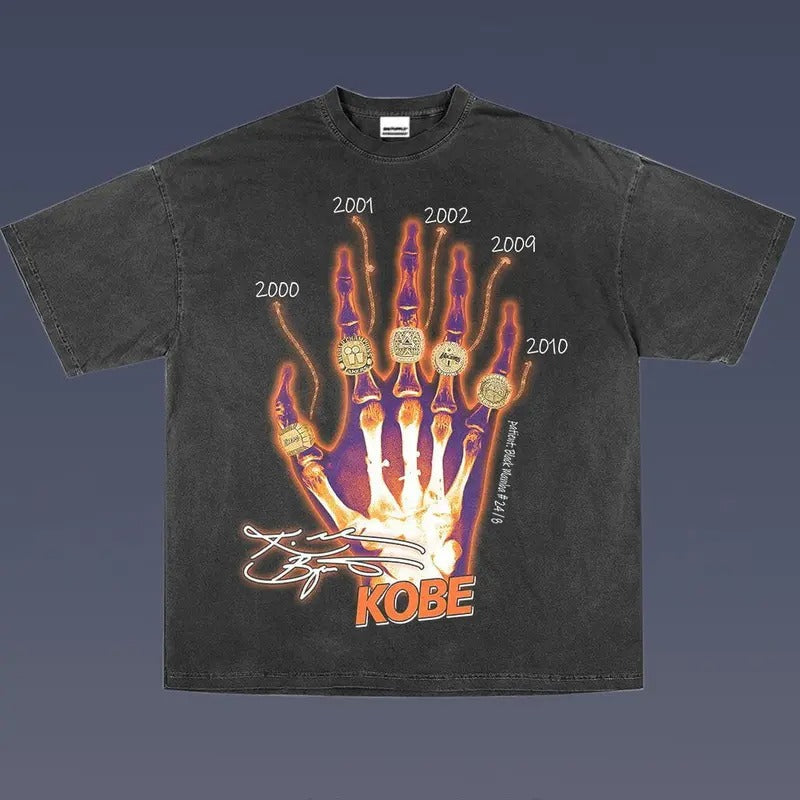 KOBE 4.66 Vintage Sport Fan T-Shirts