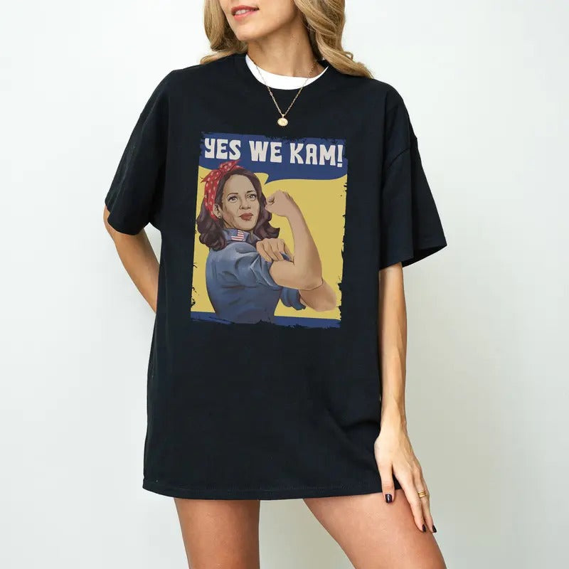 Kamala Harris Yes We Kam Shirt Kamala Harris President 2024 Kamala Harris 2024 T-Shirts
