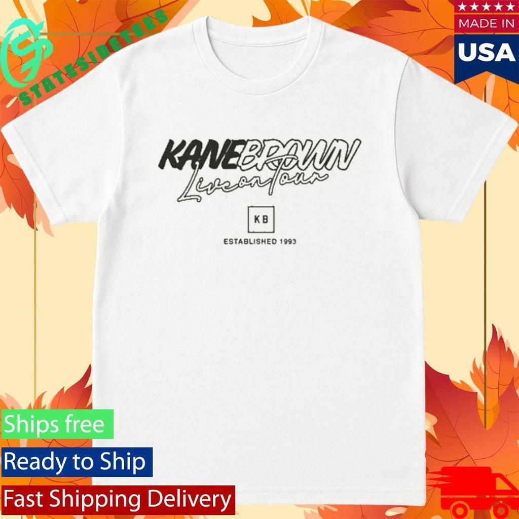 Kane Brown Live On Tour Shirt Unisex , , , Long Sleeve Tee