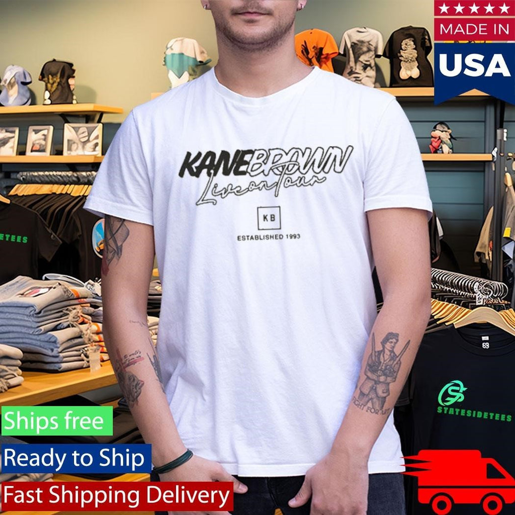 Kane Brown Live On Tour Shirt Unisex , , , Long Sleeve Tee