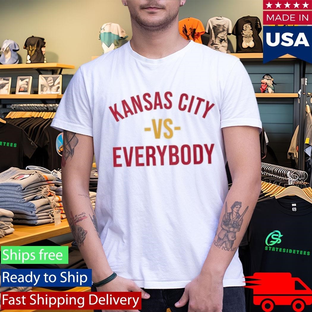 Kansas City Chiefs Vs Everybody Shirt Unisex , , , Long Sleeve Tee