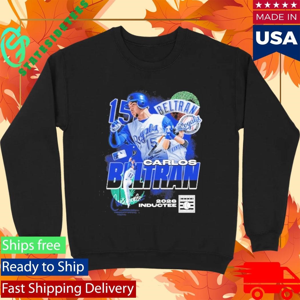 Kansas City Royals Carlos Beltran 2026 Hall Of Fame Shirt Unisex , , , Long Sleeve Tee