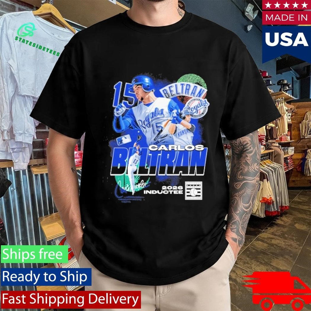 Kansas City Royals Carlos Beltran 2026 Hall Of Fame Shirt Unisex , , , Long Sleeve Tee