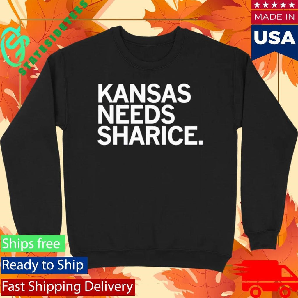 Kansas Needs Sharice Shirt Unisex , , , Long Sleeve Tee