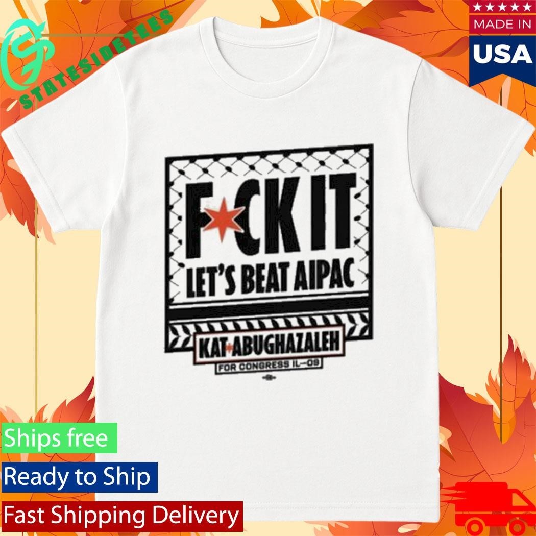 Kat For Illinois Beat Aipac Shirt Unisex , , , Long Sleeve Tee