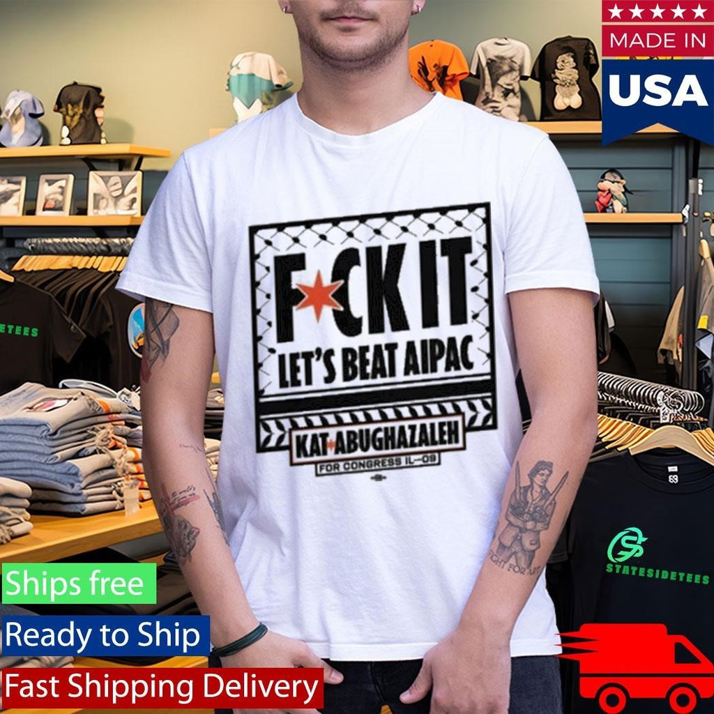 Kat For Illinois Beat Aipac Shirt Unisex , , , Long Sleeve Tee