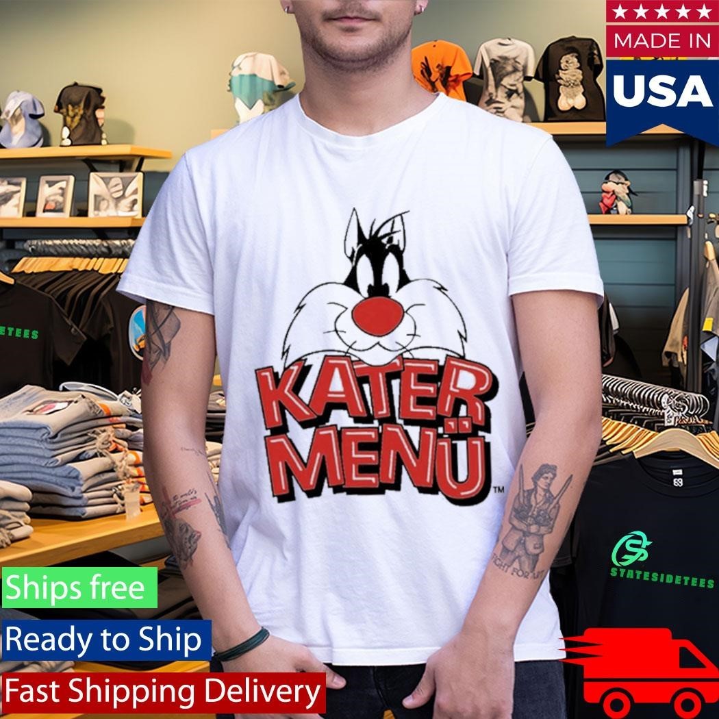 Kater Menu Cat Shirt Unisex , , , Long Sleeve Tee