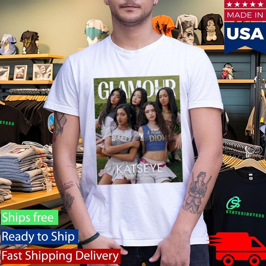 Katseye Glamour Mexico Latinoamerica Cover Shirt Unisex , , , Long Sleeve Tee