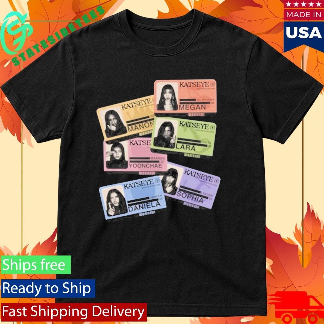 Katseye Navy Tour Shirt Unisex , , , Long Sleeve Tee