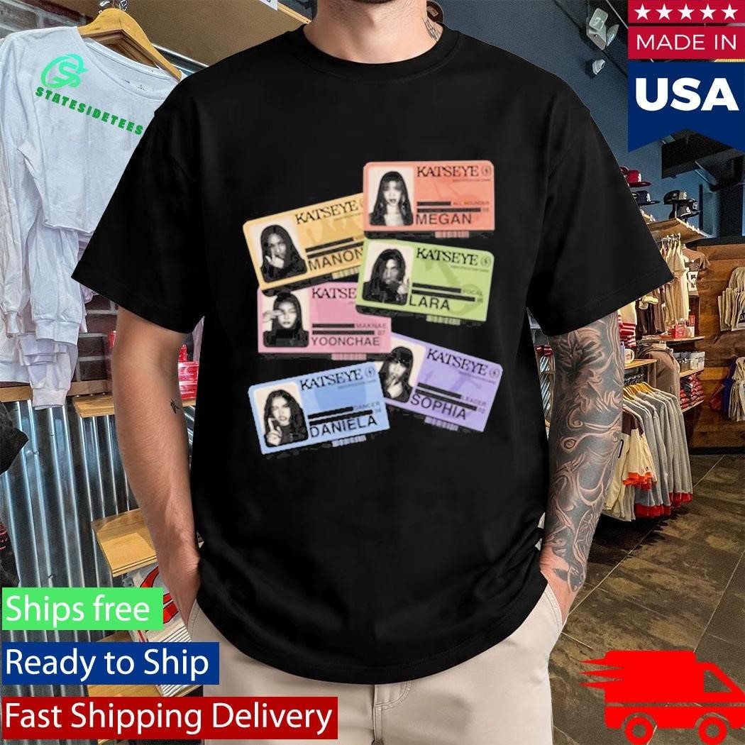 Katseye Navy Tour Shirt Unisex , , , Long Sleeve Tee
