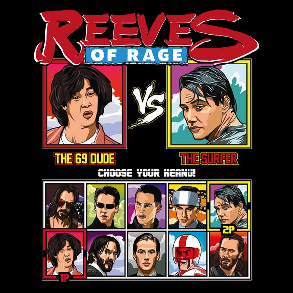 Keanu Reeves Of Rage Bill Ted Vs Point Break