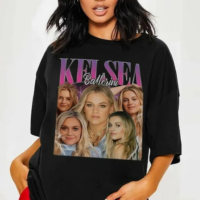 Kelsea Ballerini Shirt Vintage Kelsea Ballerini Shirt Kelsea Ballerini Homage Shirt T-Shirts