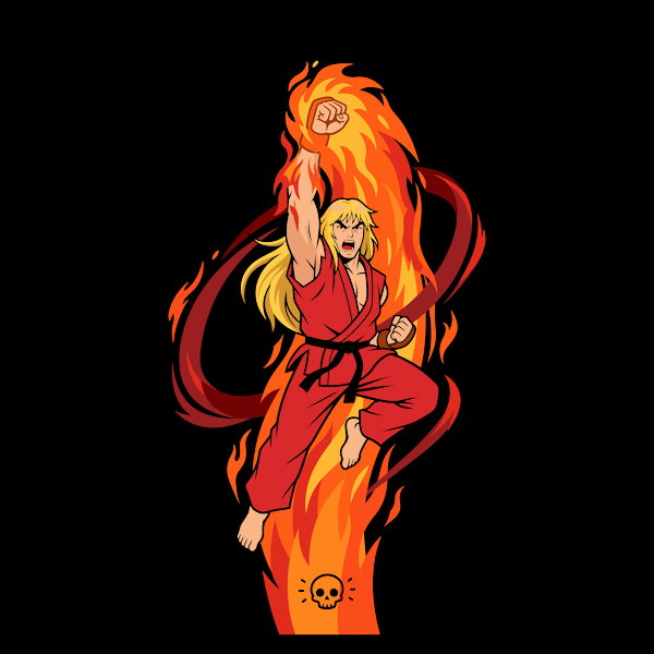 Ken Flaming Shoryuken