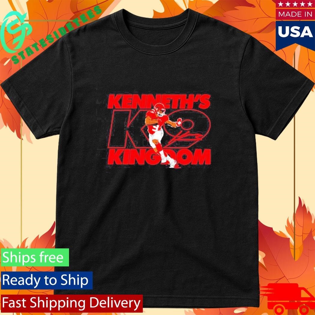 Kenneth Walker III Kansas City Chiefs K9 Kenneth’s Kingdom Shirt Unisex , , , Long Sleeve Tee