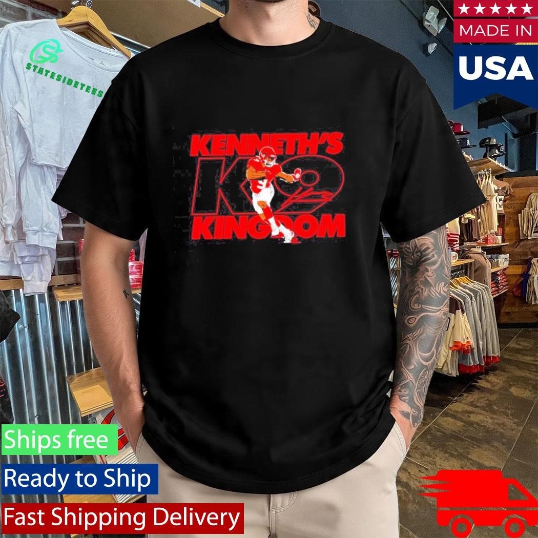 Kenneth Walker III Kansas City Chiefs K9 Kenneth’s Kingdom Shirt Unisex , , , Long Sleeve Tee
