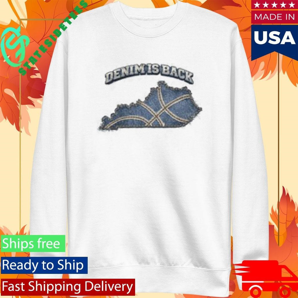 Kentucky Denim Is Back Unisex , , , Long Sleeve Tee