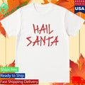 Kerrang Hail Santa Shirt Unisex , , , Long Sleeve Tee