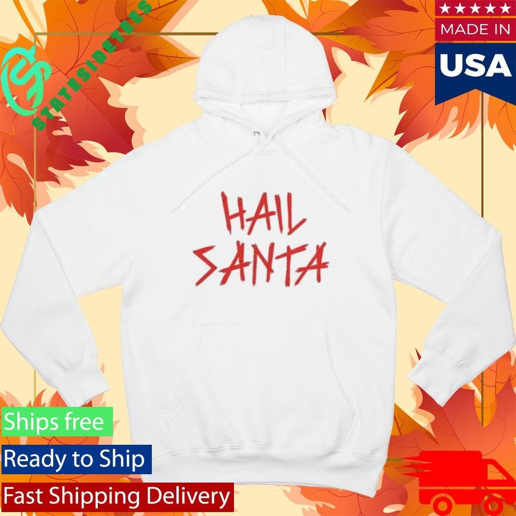 Kerrang Hail Santa Shirt Unisex , , , Long Sleeve Tee
