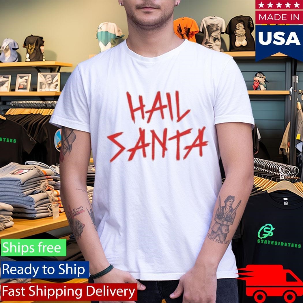 Kerrang Hail Santa Shirt Unisex , , , Long Sleeve Tee