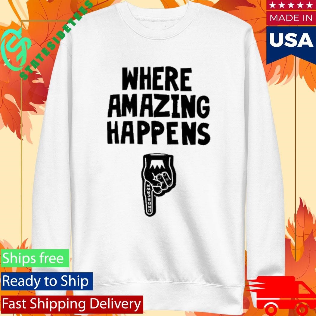 Kevin Durant Where Amazing Happens Shirt Unisex , , , Long Sleeve Tee