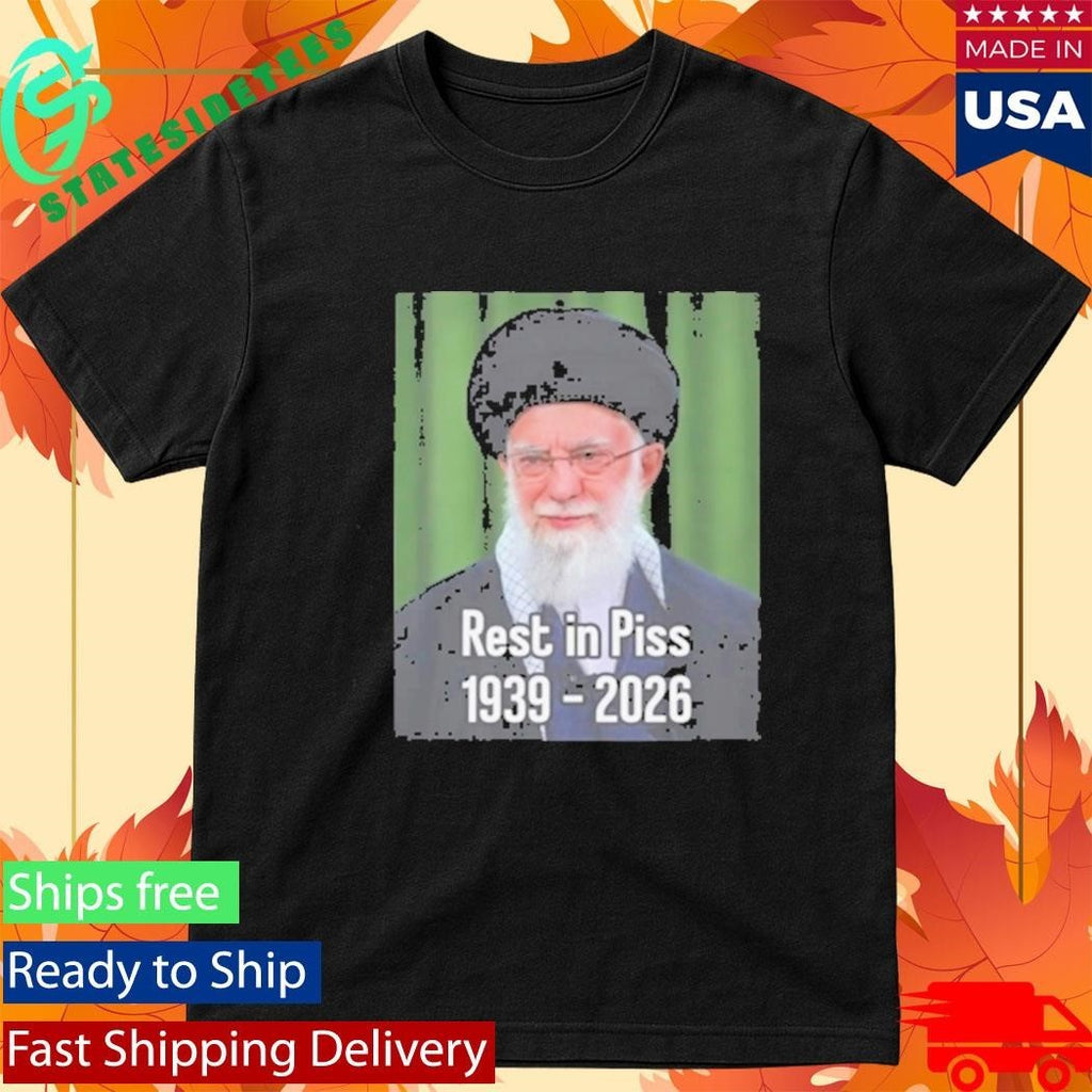 Khomeini Ali Rest In Piss 1939 2026 Shirt Unisex , , , Long Sleeve Tee