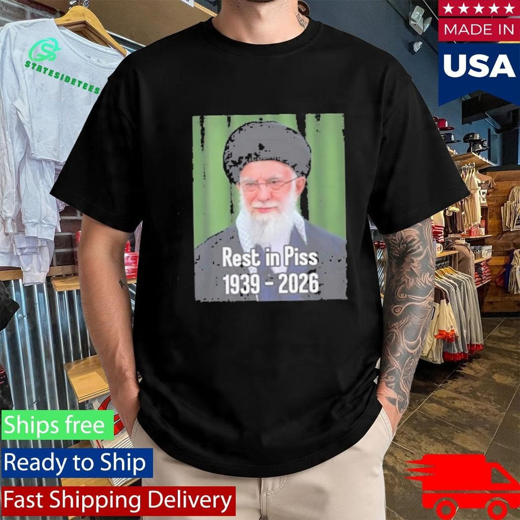 Khomeini Ali Rest In Piss 1939 2026 Shirt Unisex , , , Long Sleeve Tee