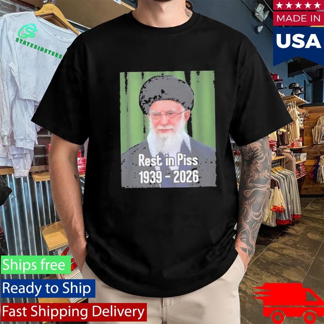 Khomeini Ali Rest In Piss 1939 2026 Shirt Unisex , , , Long Sleeve Tee