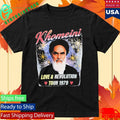 Khomeini Love Revolution Tour 1979 Shirt Unisex , , , Long Sleeve Tee