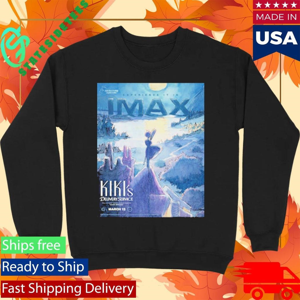 Kiki’s Delivery Service IMAX Poster Releases In Theaters On March 13 2026 Shirt Unisex , , , Long Sleeve Tee