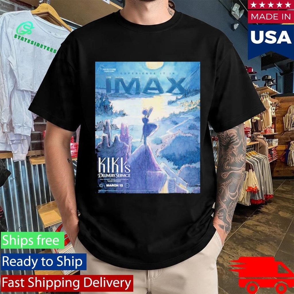 Kiki’s Delivery Service IMAX Poster Releases In Theaters On March 13 2026 Shirt Unisex , , , Long Sleeve Tee
