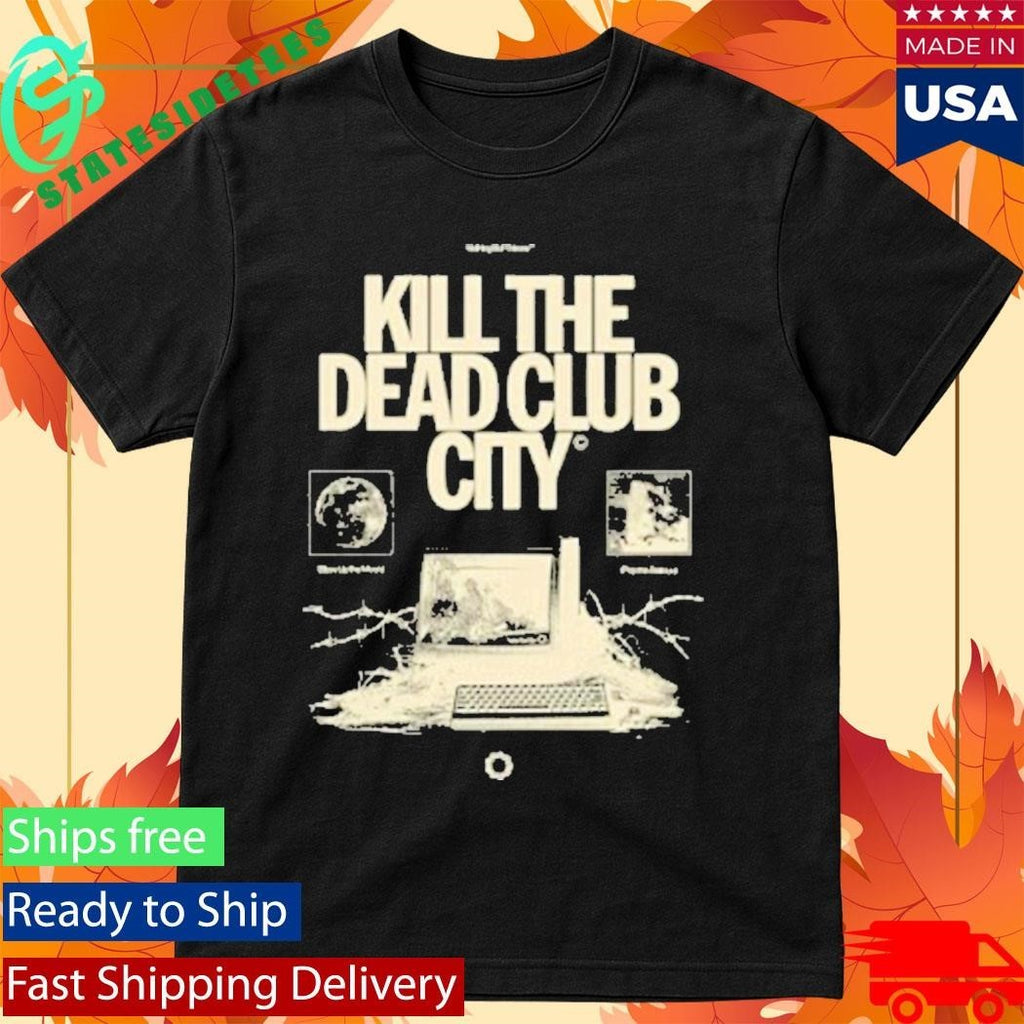 Kill The Dead Club City Vintage Shirt Unisex , , , Long Sleeve Tee