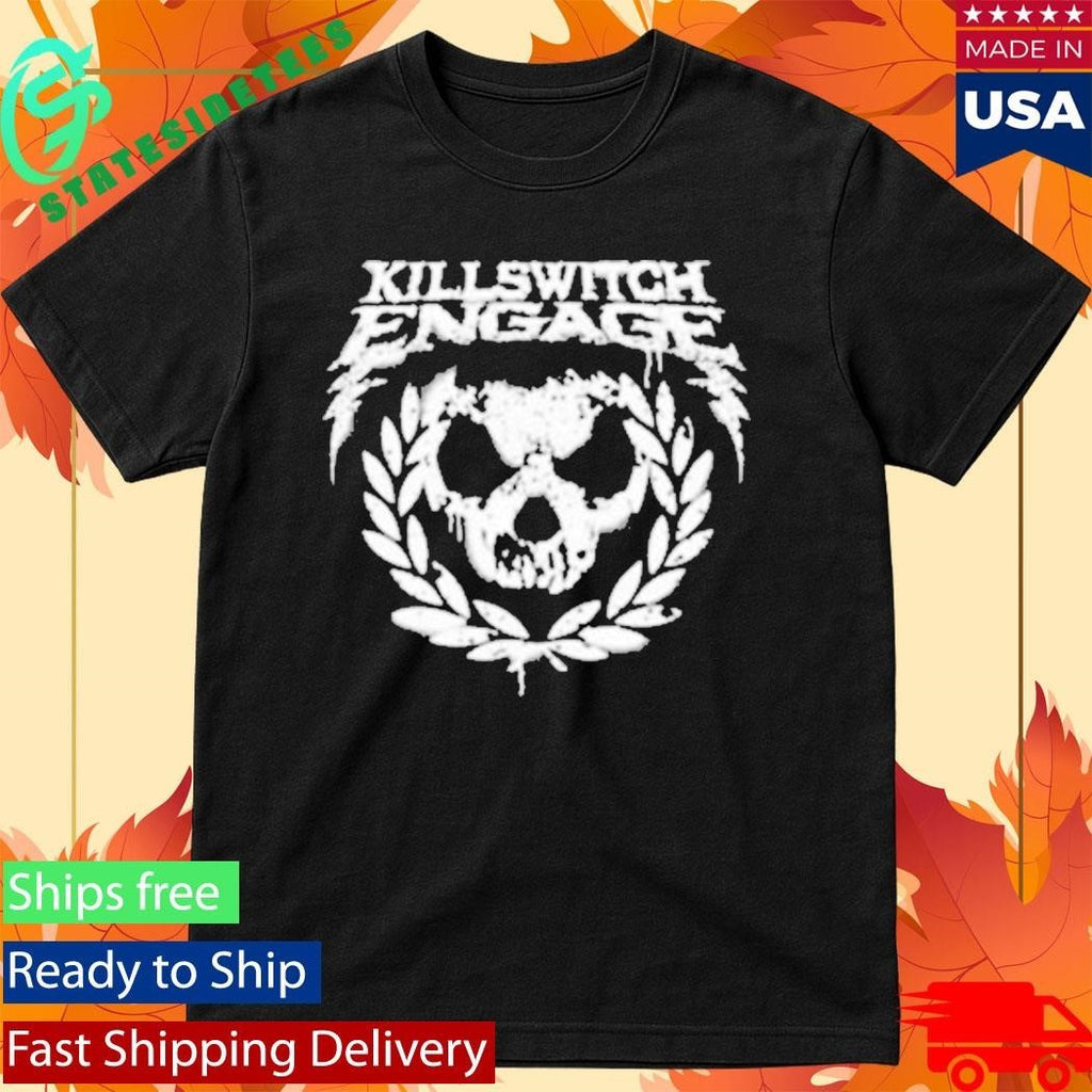 Killswitch Engage Skull Wreath Shirt Unisex , , , Long Sleeve Tee