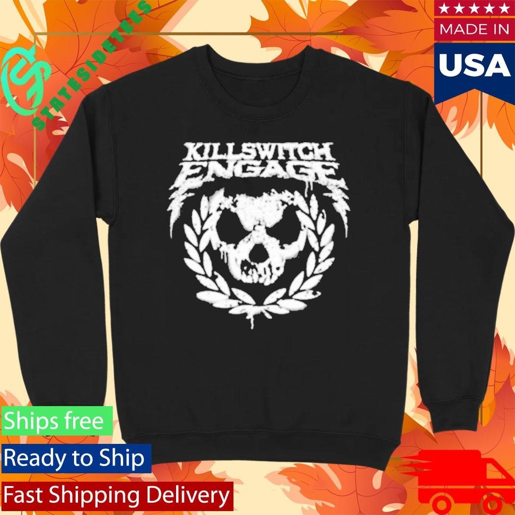 Killswitch Engage Skull Wreath Shirt Unisex , , , Long Sleeve Tee