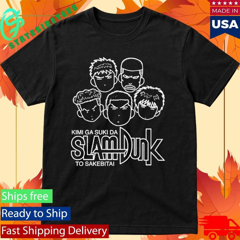 Kimi Ga Suki Da Slam Dunk Unisex , , , Long Sleeve Tee