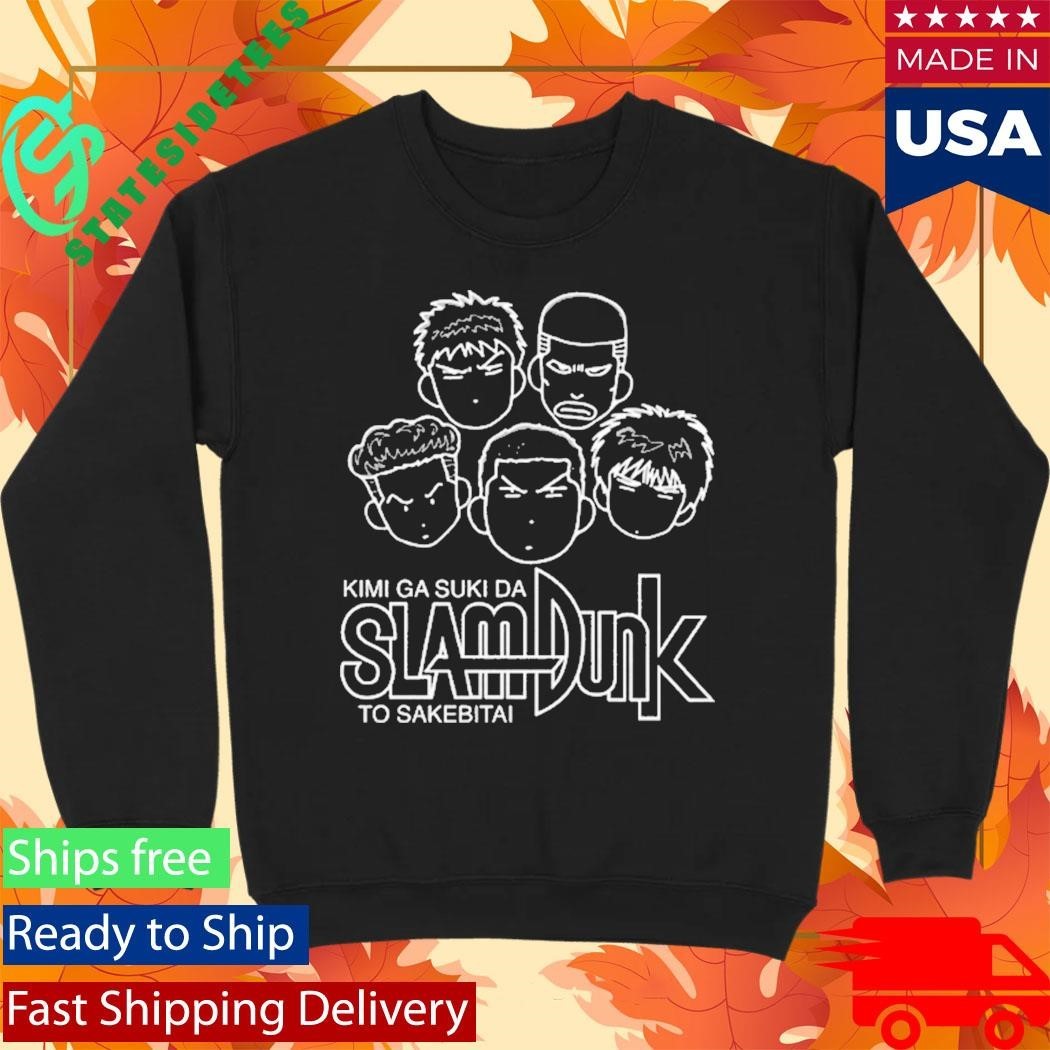 Kimi Ga Suki Da Slam Dunk Unisex , , , Long Sleeve Tee