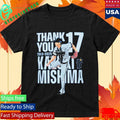 Kimitaka Tosshiro Thank You Kazuki Mishima 17 Shirt Unisex , , , Long Sleeve Tee