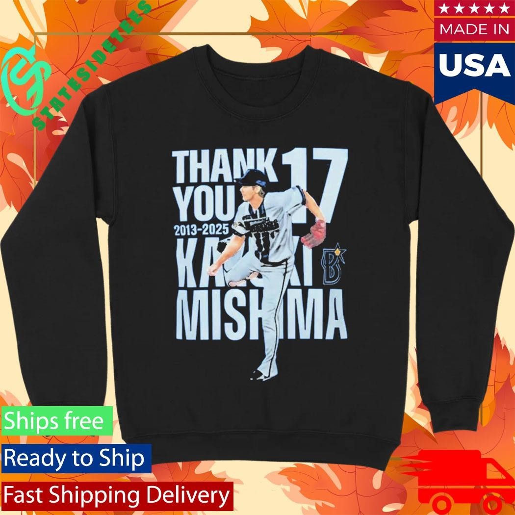 Kimitaka Tosshiro Thank You Kazuki Mishima 17 Shirt Unisex , , , Long Sleeve Tee