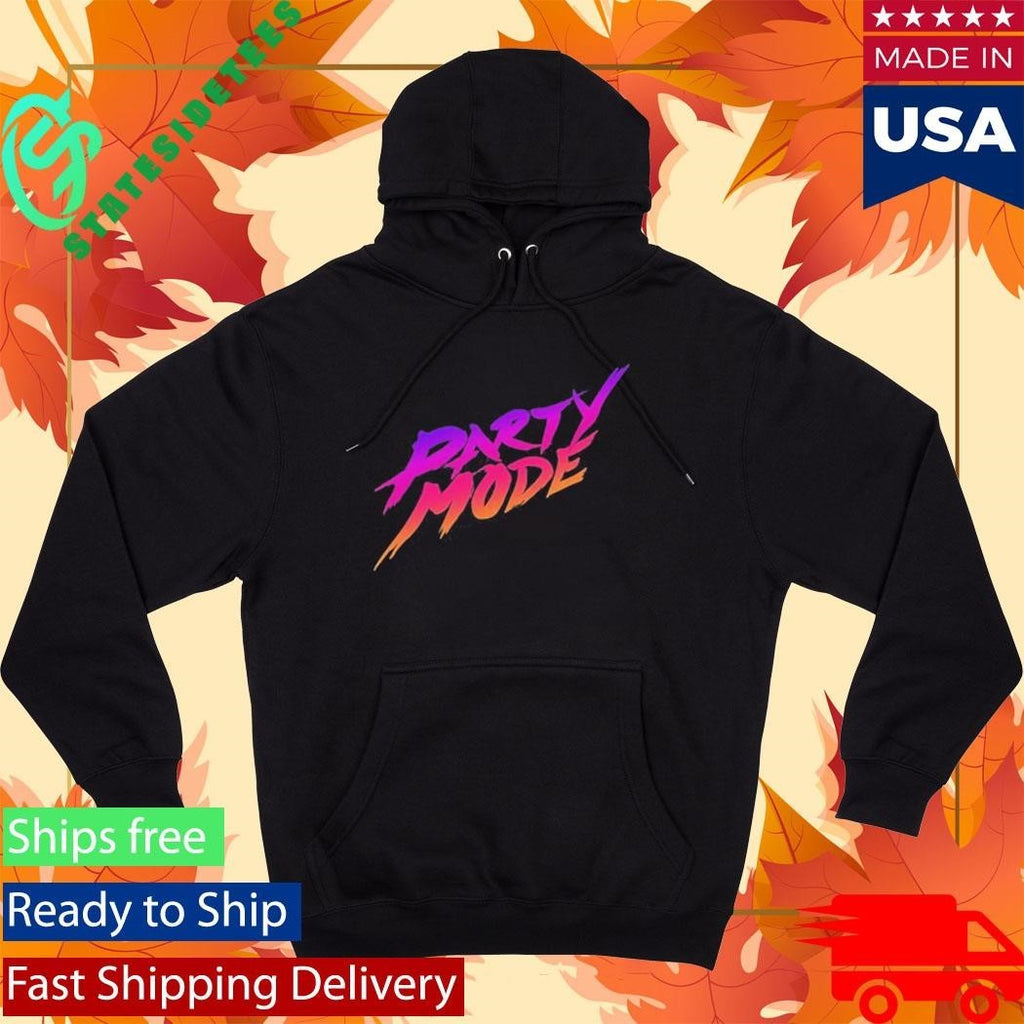 Kinda Funny Party Mode Shirt Unisex , , , Long Sleeve Tee