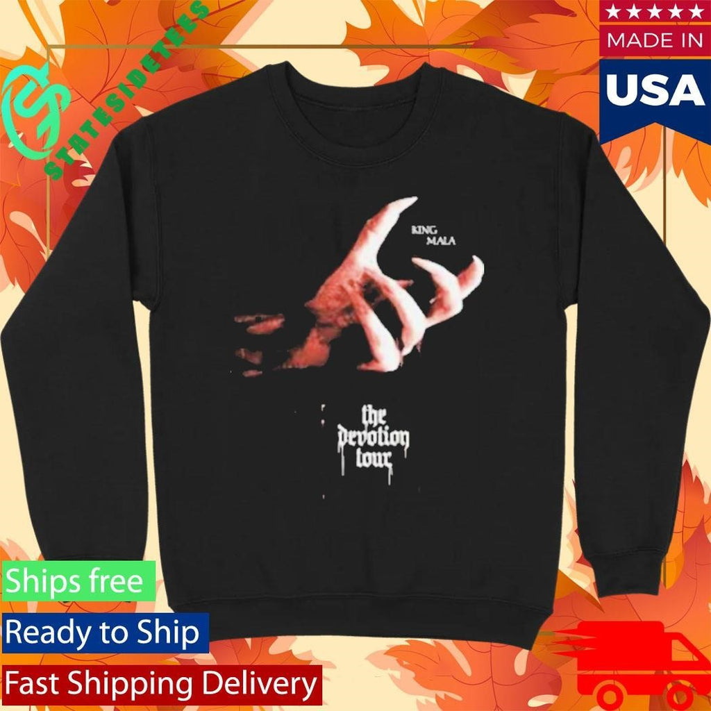 King Mala The Devotion Tour Shirt Unisex , , , Long Sleeve Tee