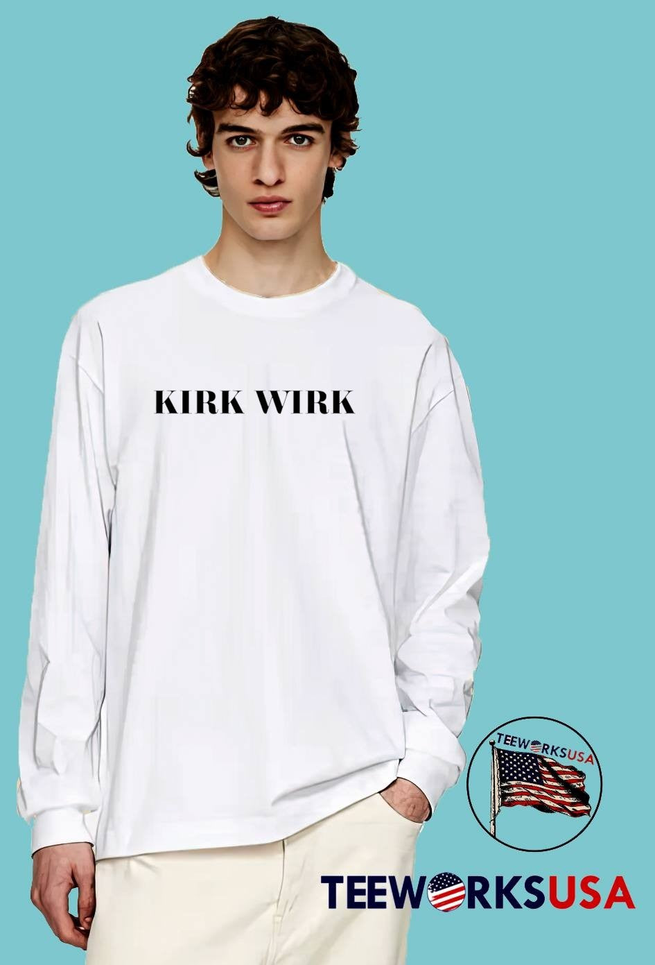 Kirk Wirk Printed Cotton T-Shirt