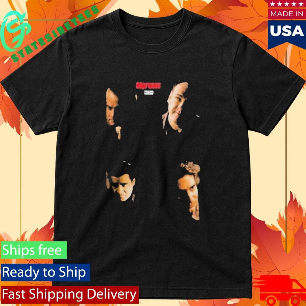 Kith For The Sopranos Characters Vignette Shirt Unisex , , , Long Sleeve Tee