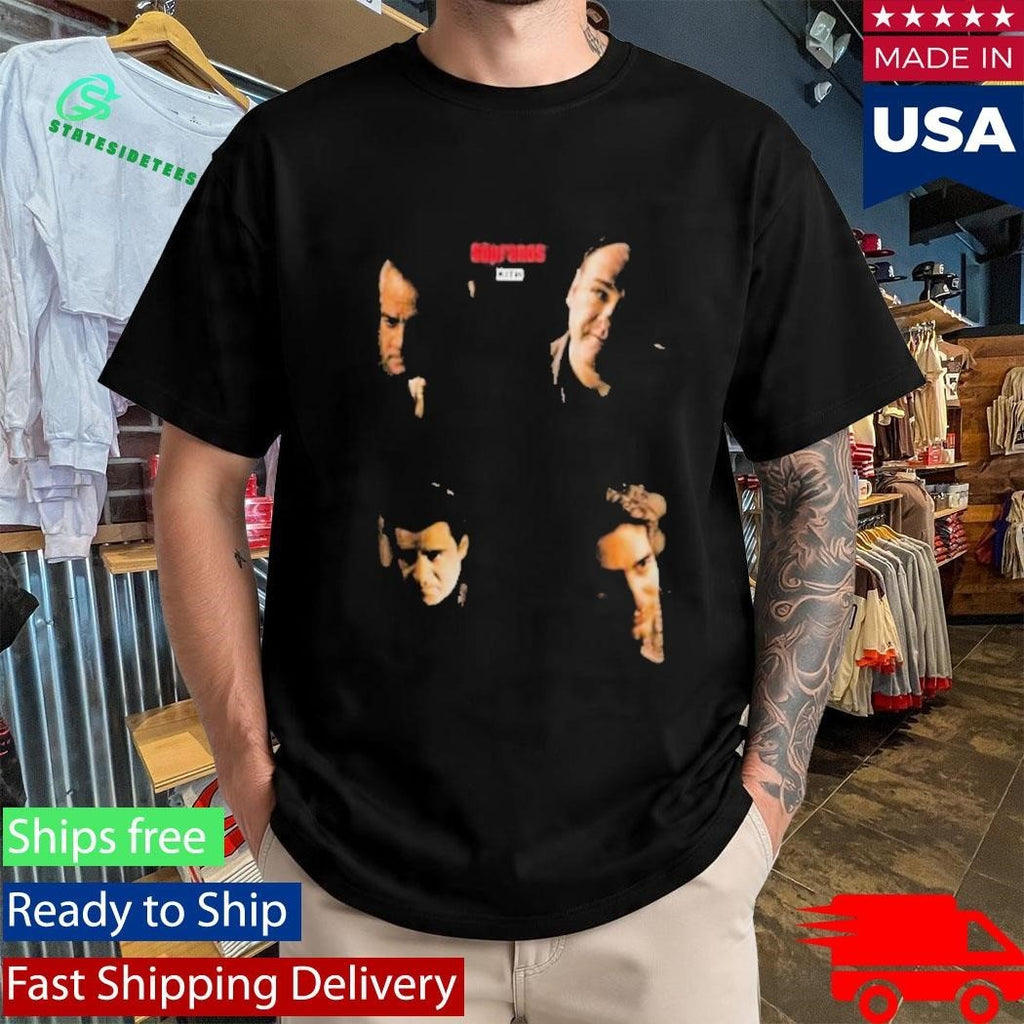Kith For The Sopranos Characters Vignette Shirt Unisex , , , Long Sleeve Tee