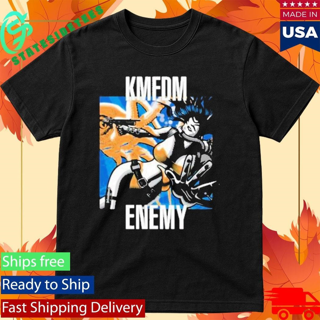 Kmfdm Enemy 2026 Shirt Unisex , , , Long Sleeve Tee