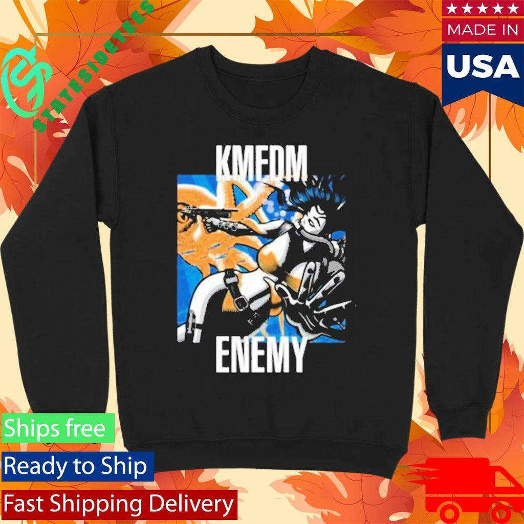 Kmfdm Enemy 2026 Shirt Unisex , , , Long Sleeve Tee