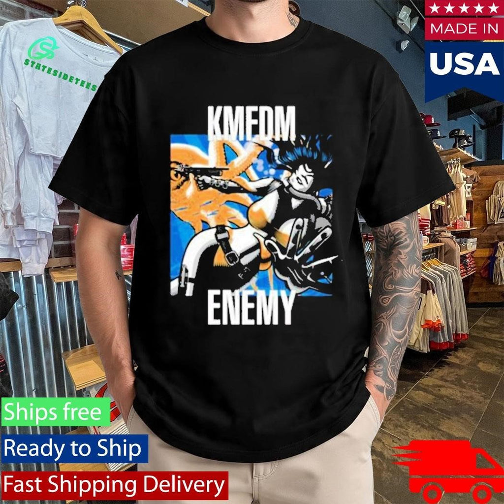 Kmfdm Enemy 2026 Shirt Unisex , , , Long Sleeve Tee