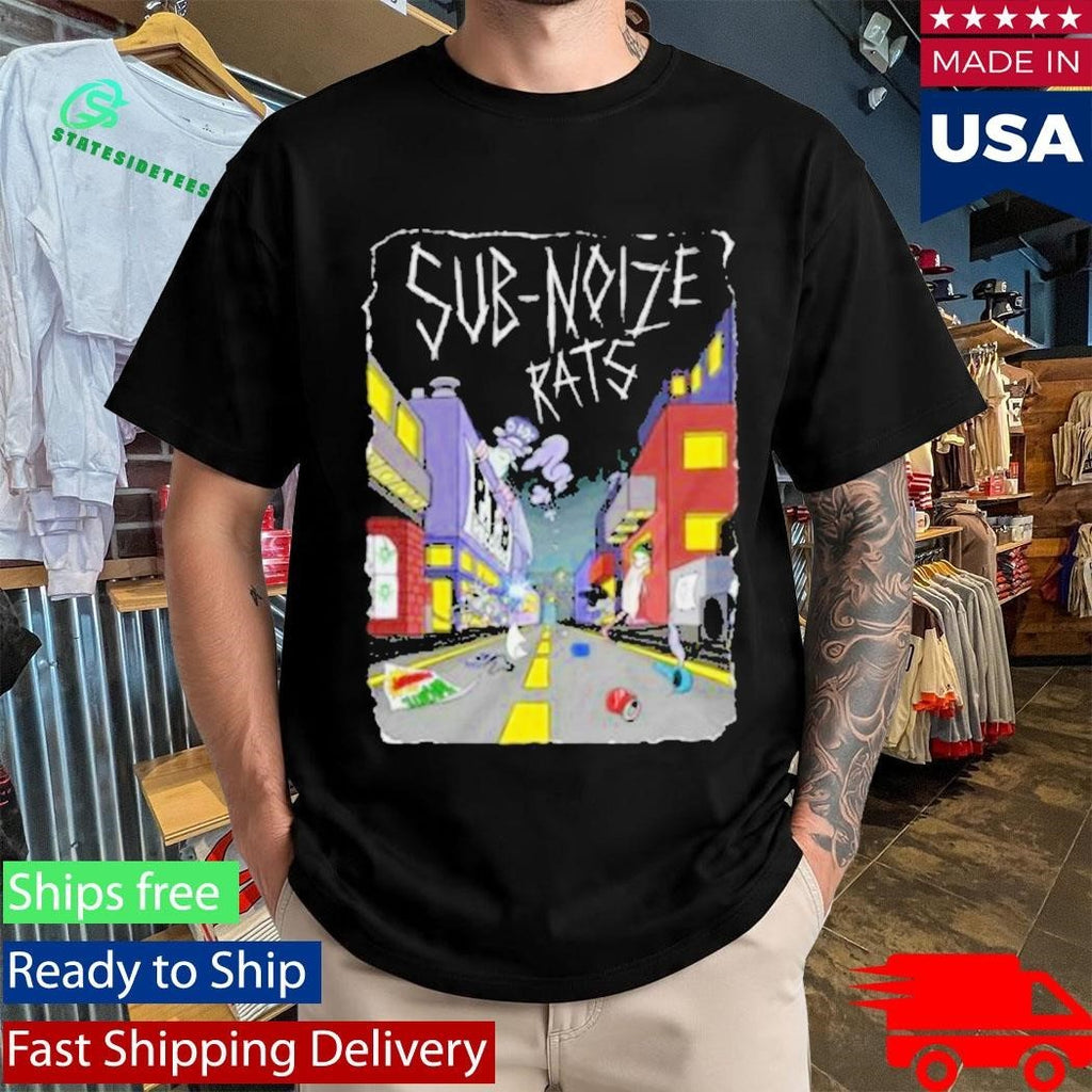 Kmk Sub-Noize Rats Shirt Unisex , , , Long Sleeve Tee