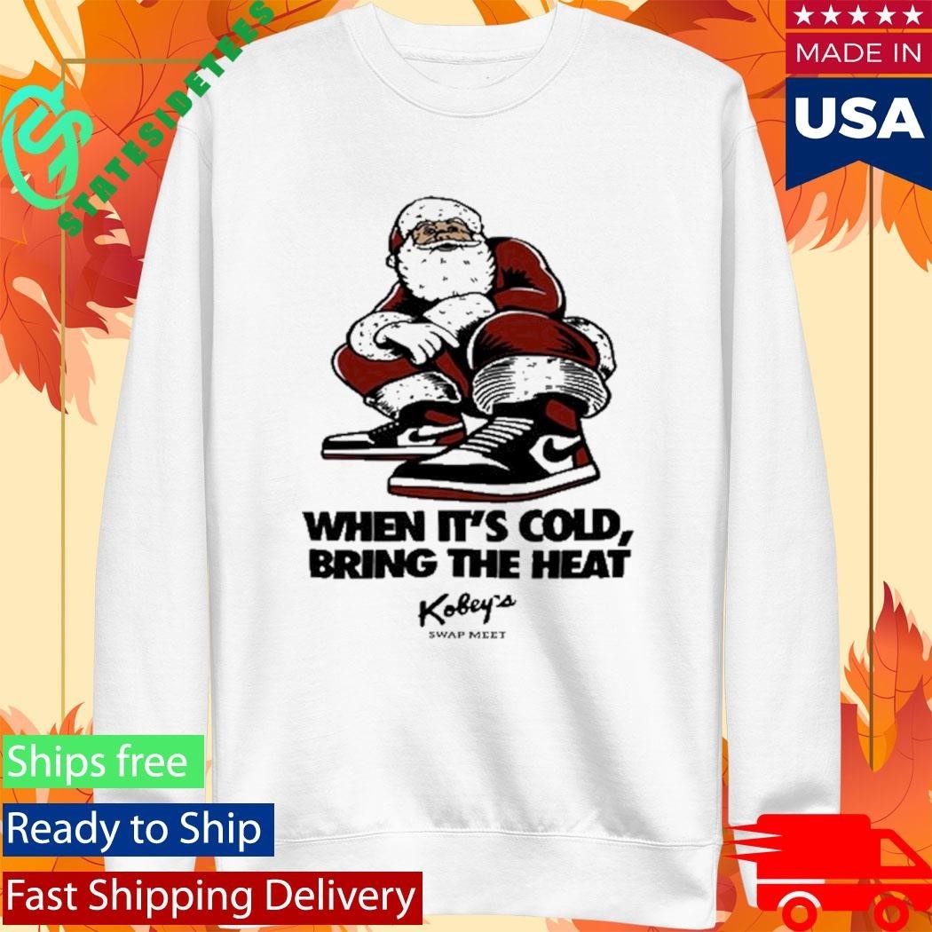 Kobey’s Swap Meet When It’s Cold Bring The Hear Shirt Unisex , , , Long Sleeve Tee