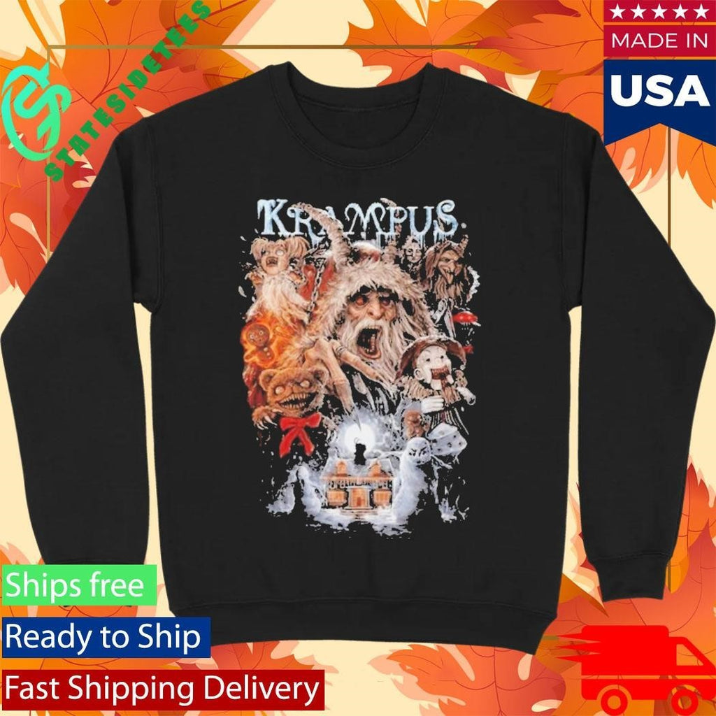 Krampus You Better Watch Out Shirt Unisex , , , Long Sleeve Tee